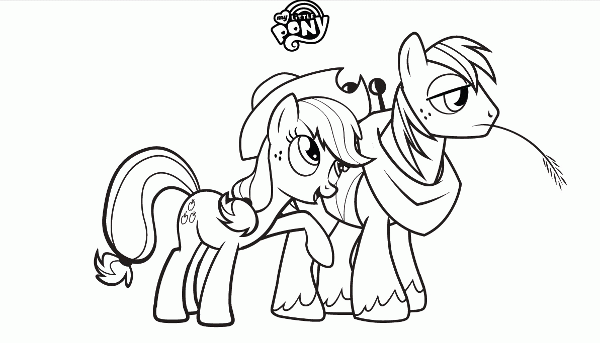 My Little Pony Friendship Is Magic Printable Coloring Pages (18 ...