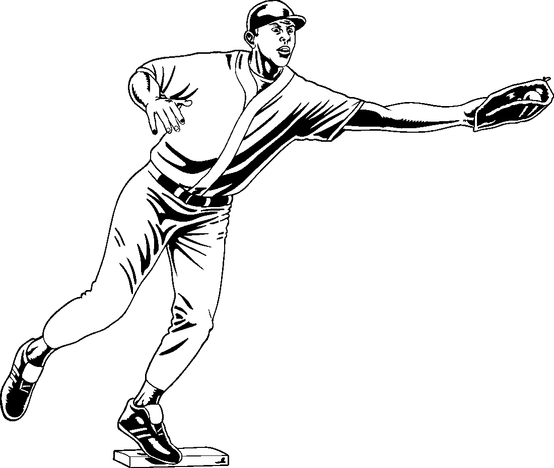 Babe Ruth Coloring Pages 692 | Free Printable Coloring Pages