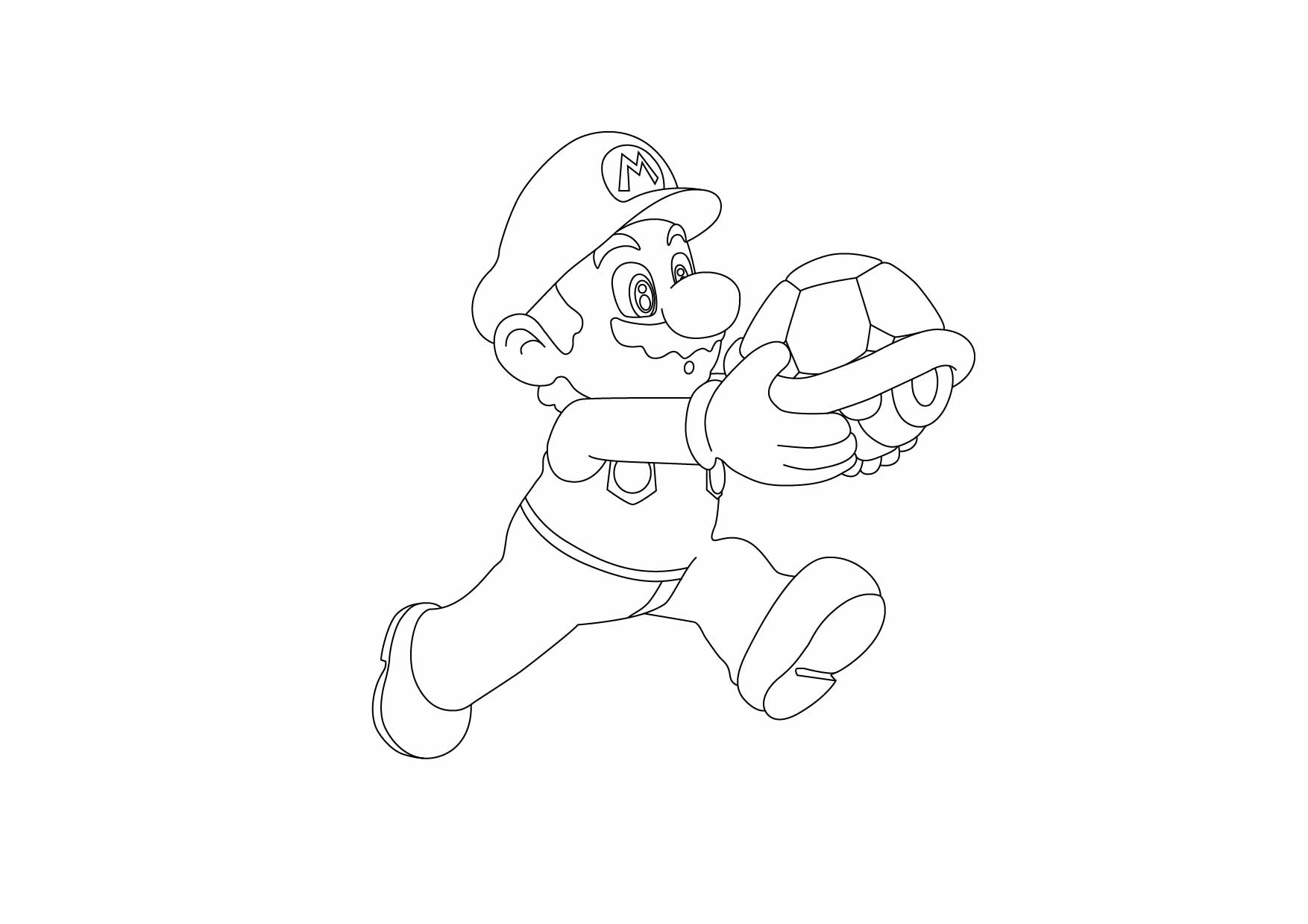 Luigi Coloring Pages Mario And To Printdo Paper Super –  Approachingtheelephant