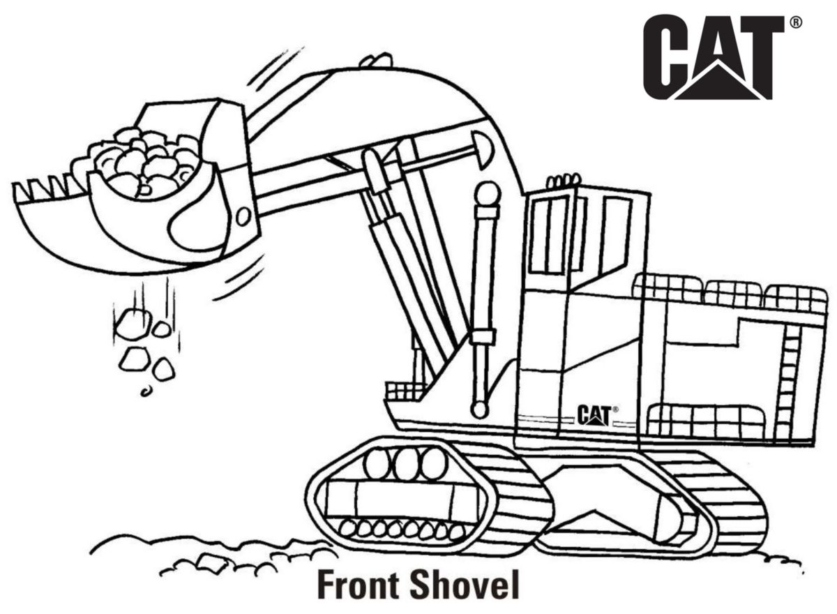 20 Construction Vehicle Coloring Pages   Free Printable Coloring ...