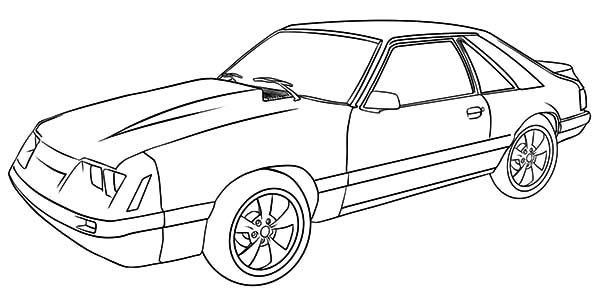 Ford gt coloring pages
