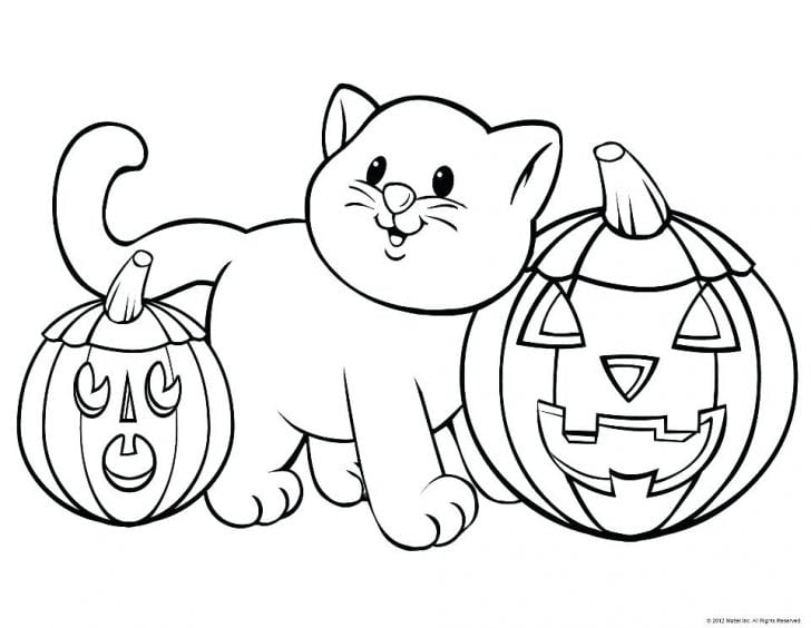 FREE Halloween Coloring Pages for Adults & Kids - Happiness is Homemade
