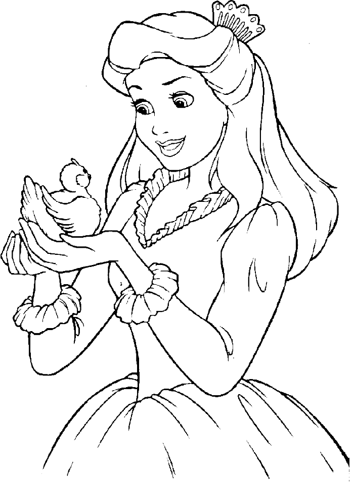 Other ~ Printable All Disney Princess Coloring Pages ~ Coloring Tone