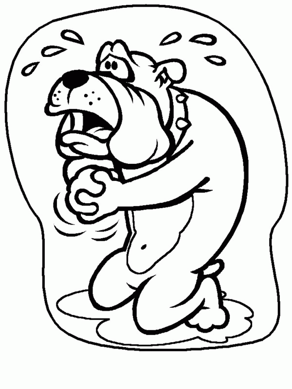 Begging Coloring Pages Picture 2 – Dogs and Puppies Coloring Pages ...