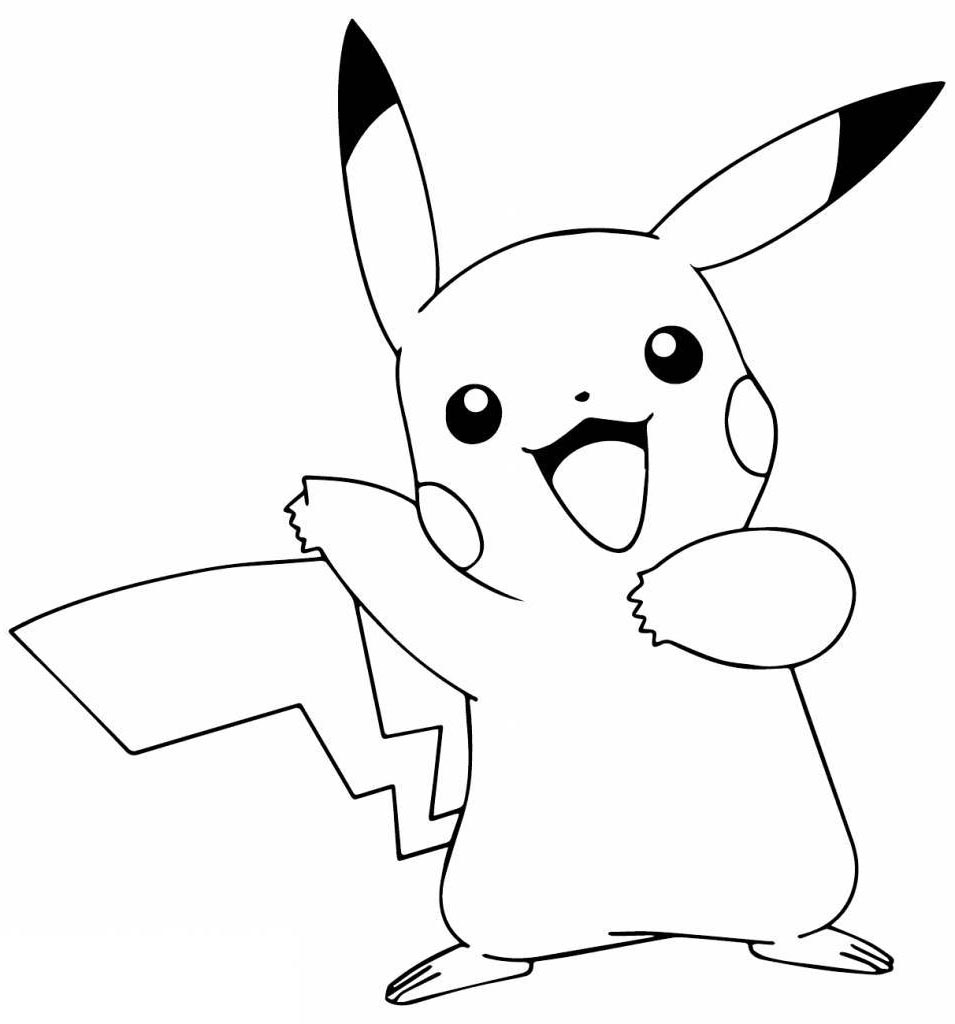 Coloring pages ideas : Awesome Pikachu Coloring Pages For ...