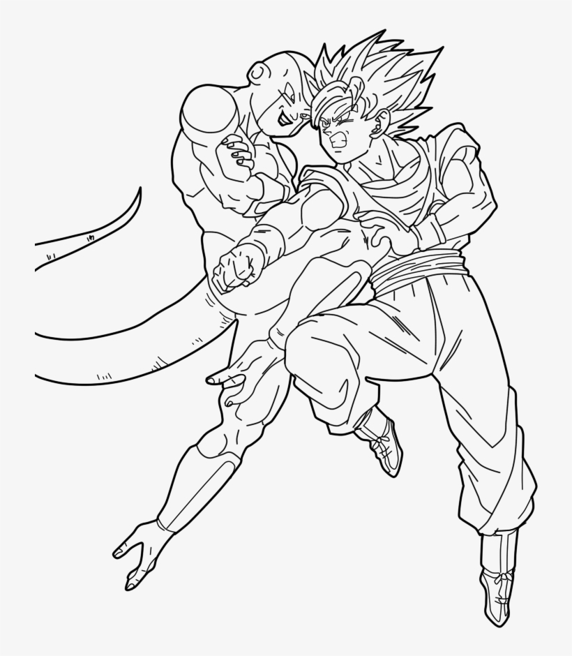 Dragon Ball Z Frieza Coloring Pages New Dragon Ball - Dragon Ball Super  Lineart PNG Image | Transparent PNG Free Download on SeekPNG