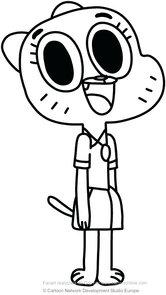 the amazing world of gumball coloring pages – fireworks ...