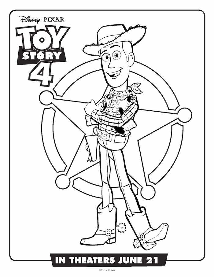 Toy Story Free Printable Coloring Pages, Puzzles, And Bingo Set