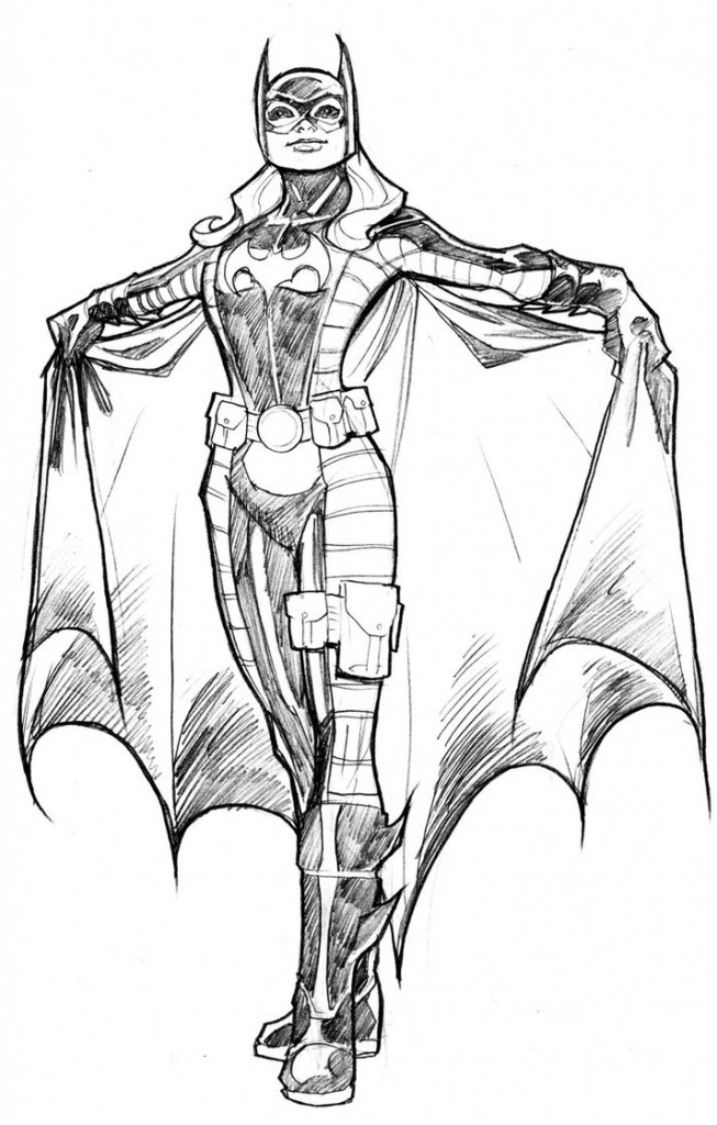 Batgirl #23 (Superheroes) – Printable coloring pages