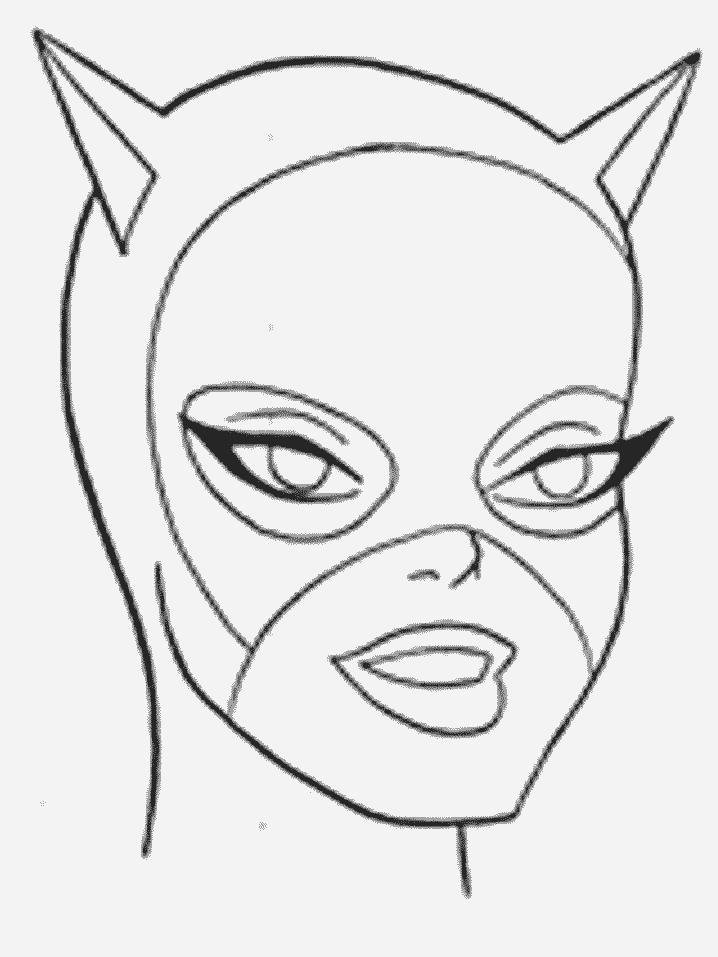 Catwoman Coloring Page | Wdwnotjustforkids.com