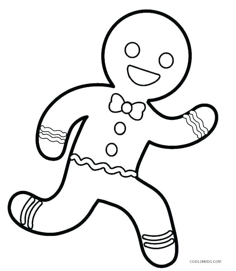 Gingerbread Man Coloring Pages PDF Ideas - Coloringfolder.com | Gingerbread  man coloring page, Gingerbread man template, Gingerbread man book