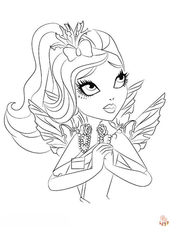 Ever After High Coloring Pages - Printable, Free & Easy | GBcoloring