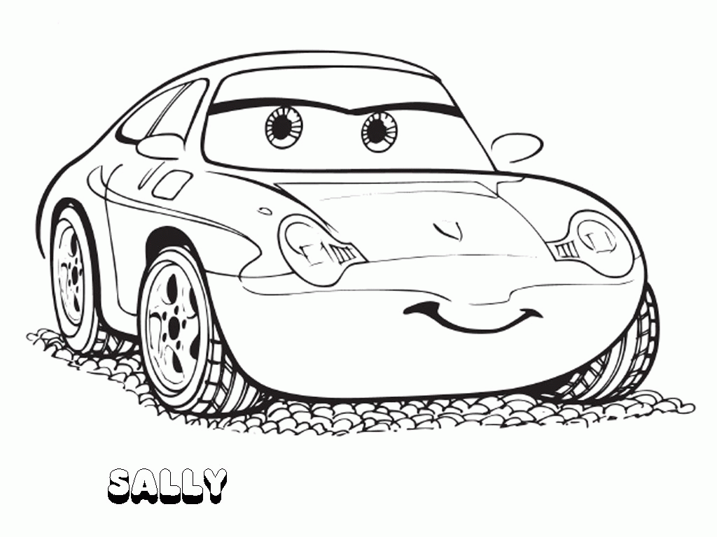 Disney Cars Coloring Pages Free Cars Coloring Pages Sally Coloring ...