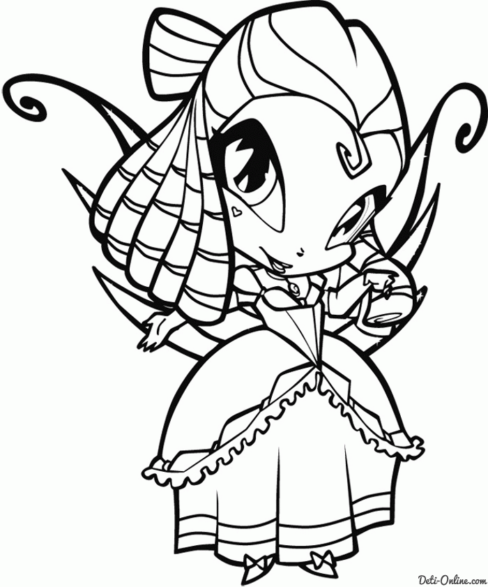 Winx Pixies - Coloring Pages For Kids And For Adults - Coloring Home