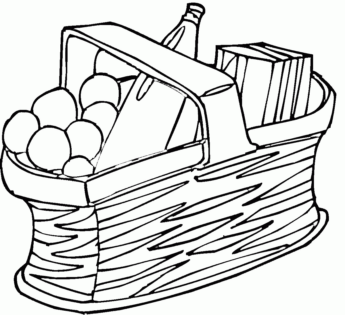 Picnic Table Coloring Page | Clipart Panda - Free Clipart Images
