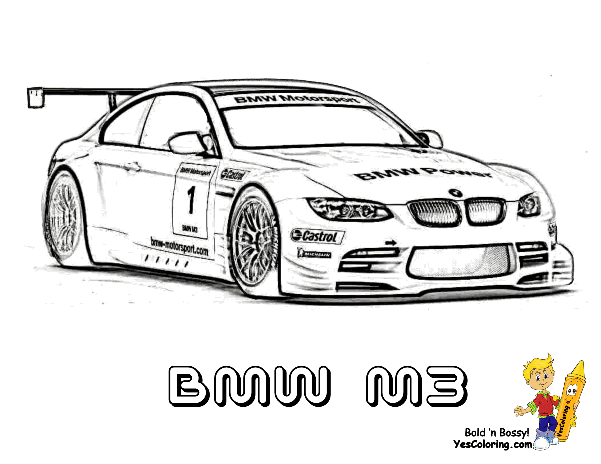 Ice Cool Car Coloring Pages | Cars | Dodge | Free | BMW | Car ...