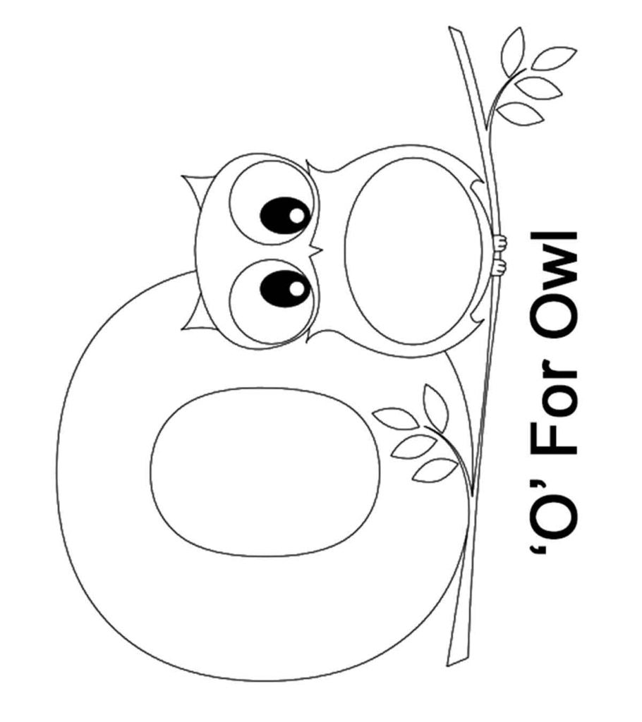 Top 10 Letter 'O' Coloring Pages Toddlers Will Love To Color