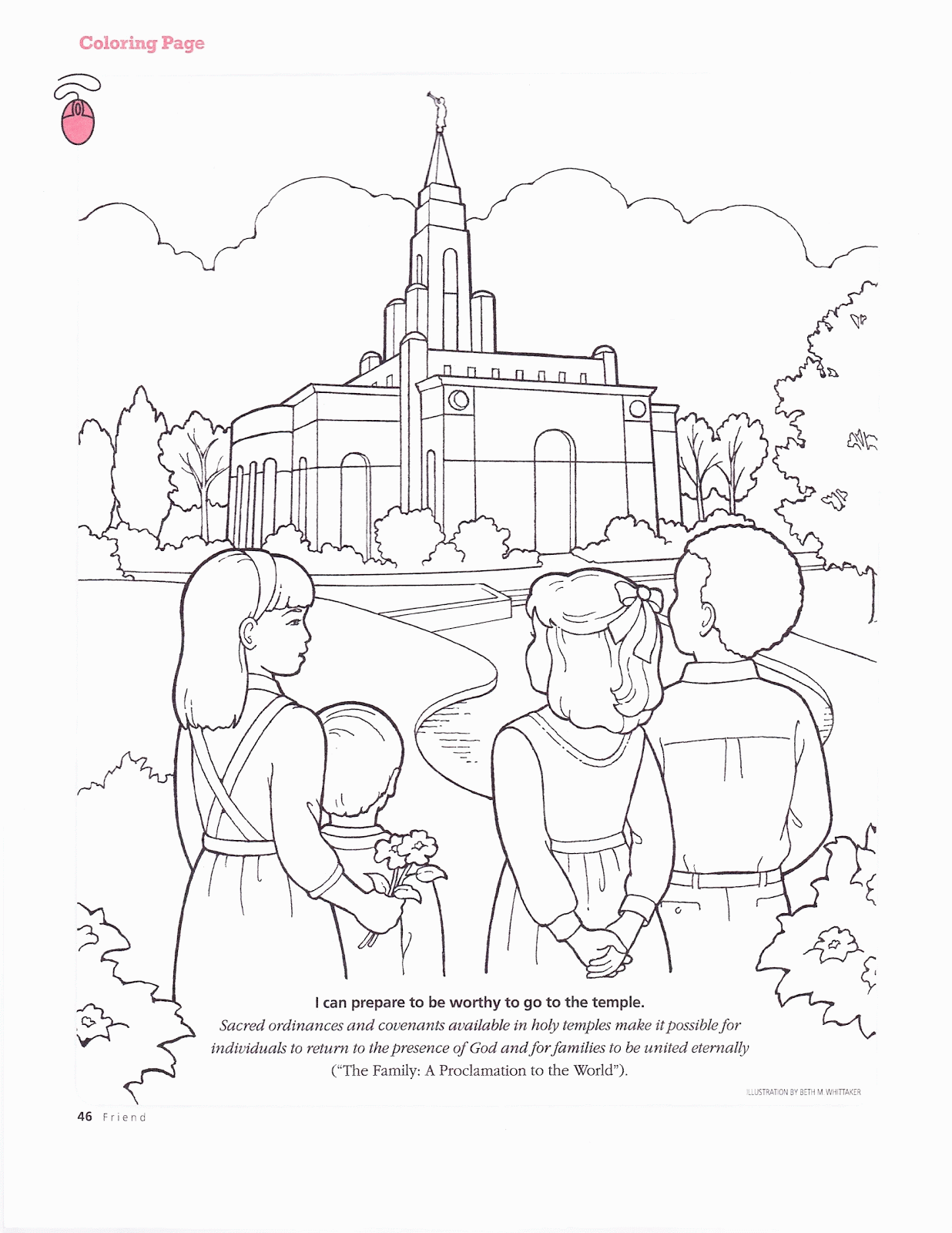 Download Temple Coloring Page - Coloring Home