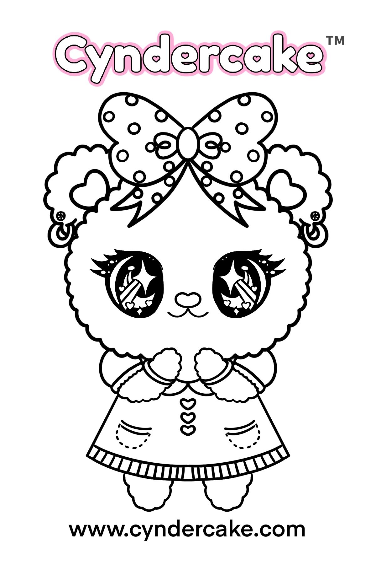 Coloring Pages! Click to download for FREE! – Cyndercake