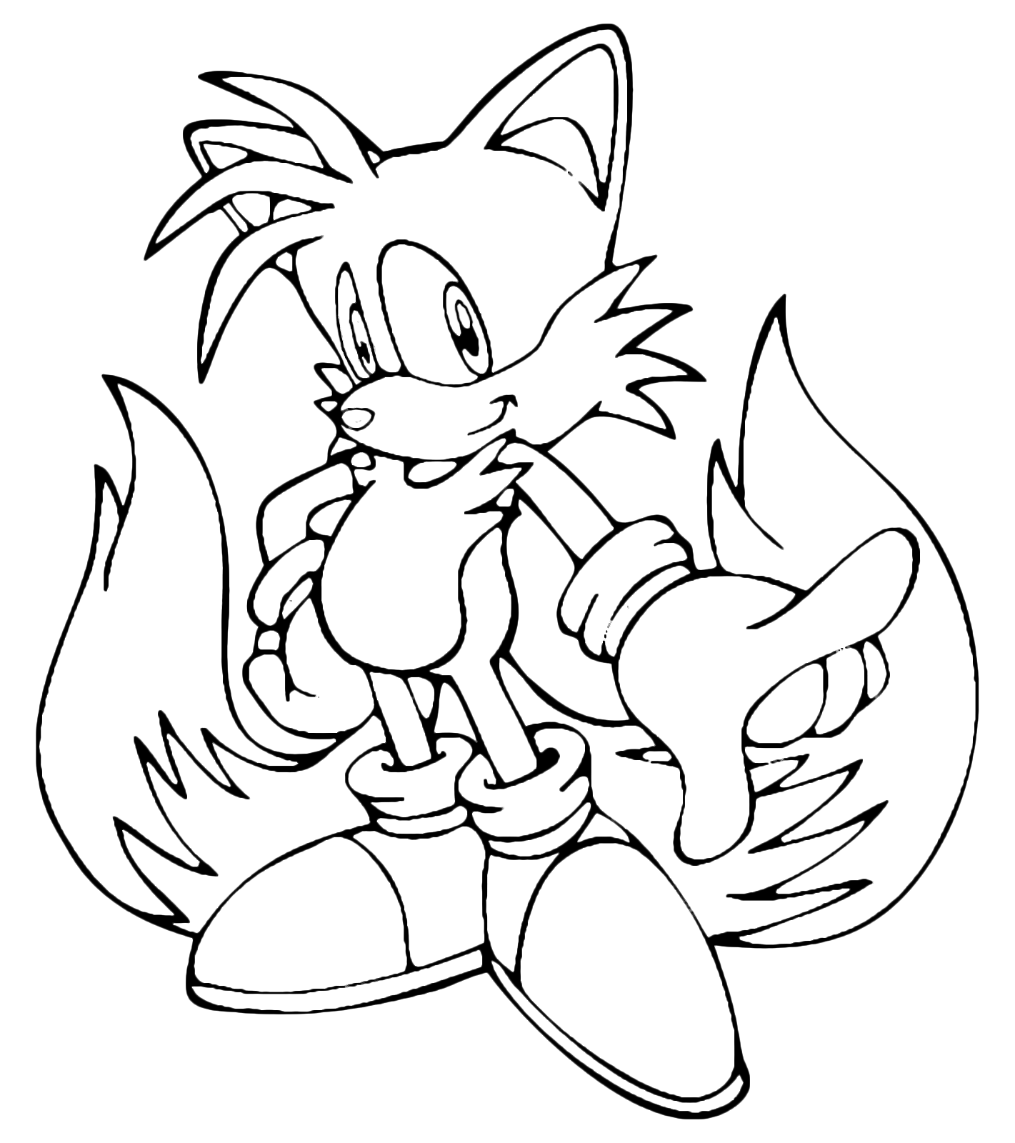 Sonic Boom - Tails Sonic's best friend