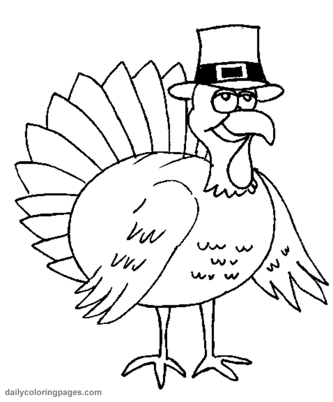 Best Photos of Thanksgiving Turkey Coloring Pages Printables ...