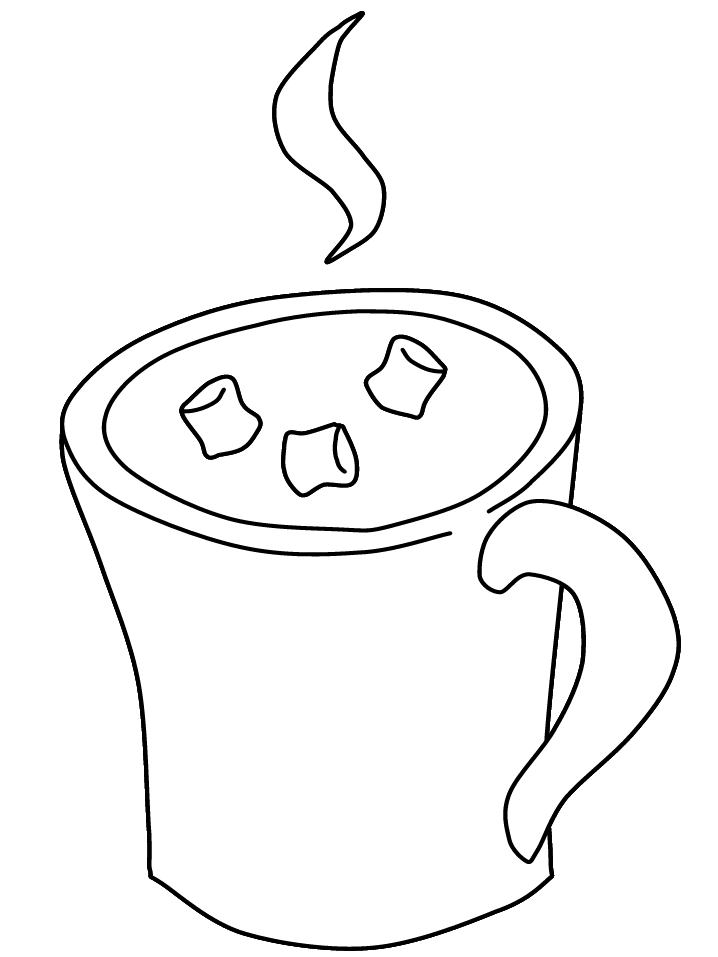 hot chocolate template printable - Clip Art Library