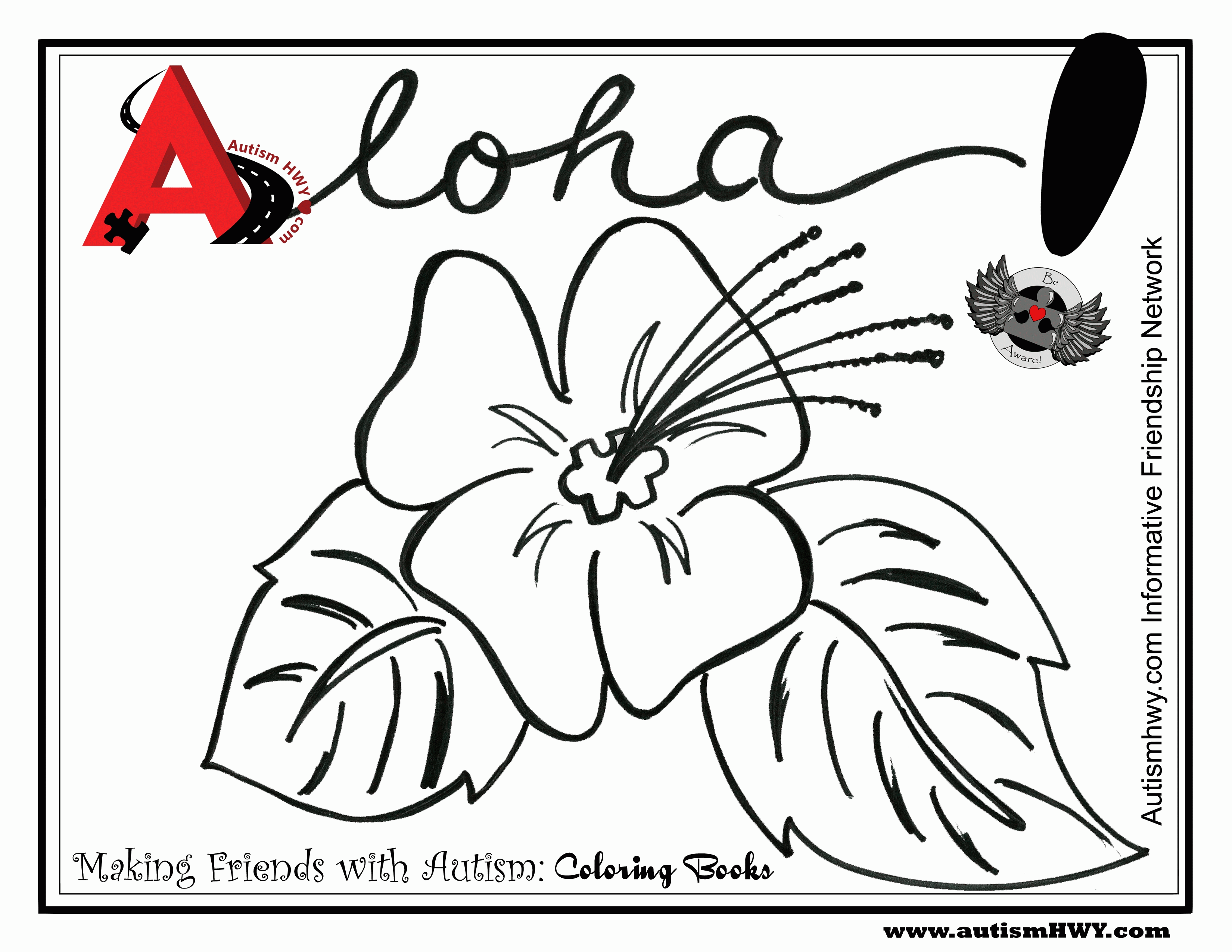 Extent Cute Ba Hawaiian Coloring Pages Printable - Widetheme