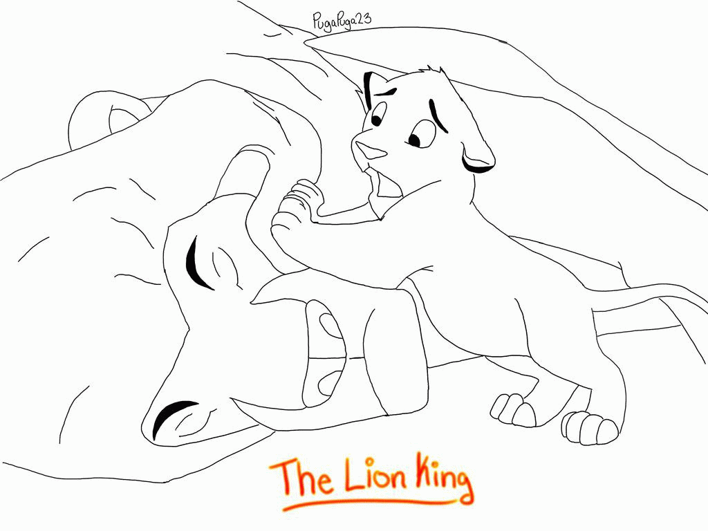 Online Lion King Coloring Pages : New Coloring Pages Collections