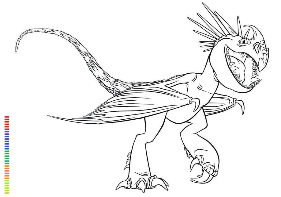 Toothless Coloring Page - Coloring Home