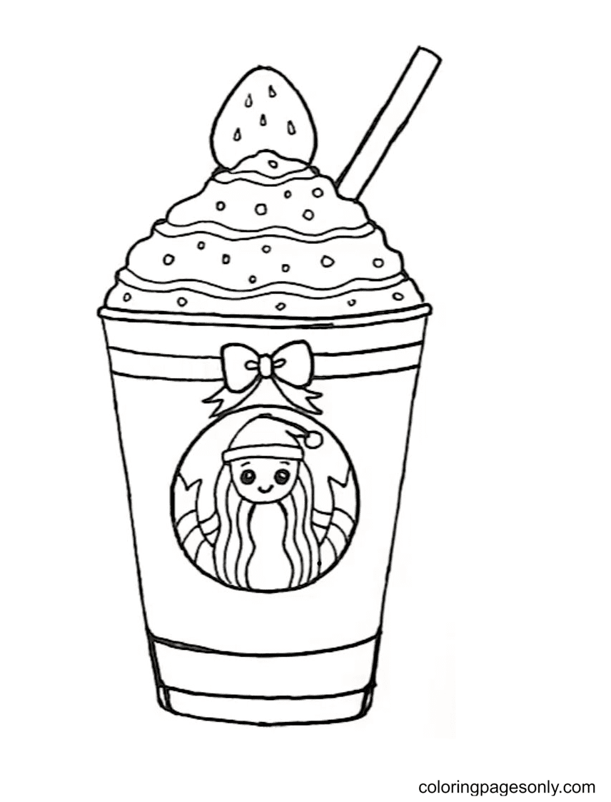Free Printable Starbucks Coloring Pages ...