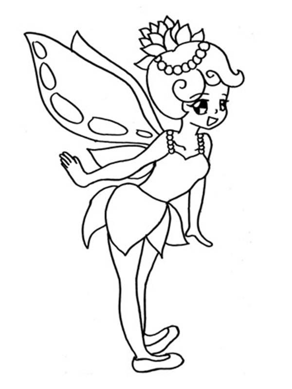 Cute Disney Fairies Laughing Coloring Page - Download & Print ...