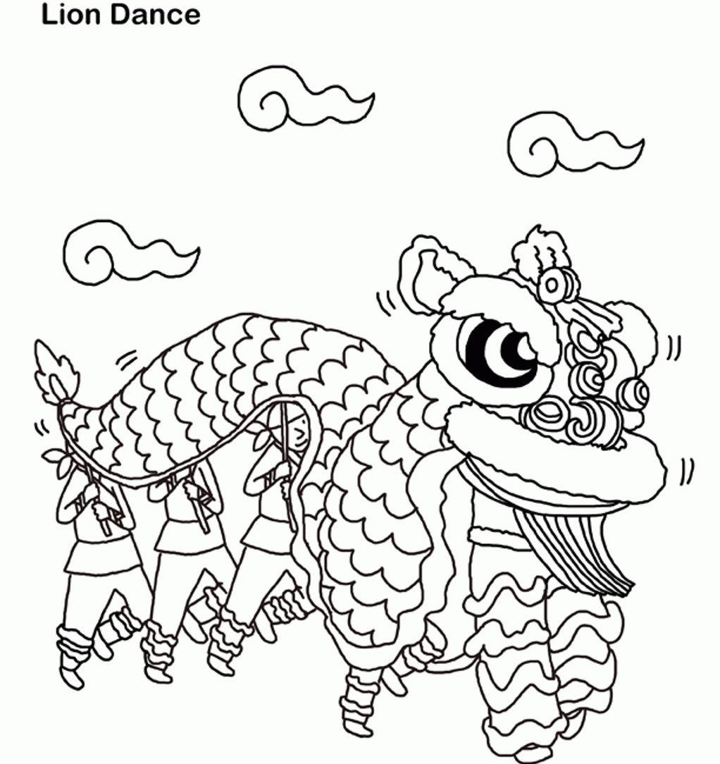 Chinese New Year Animals Coloring Pages - Coloring Home