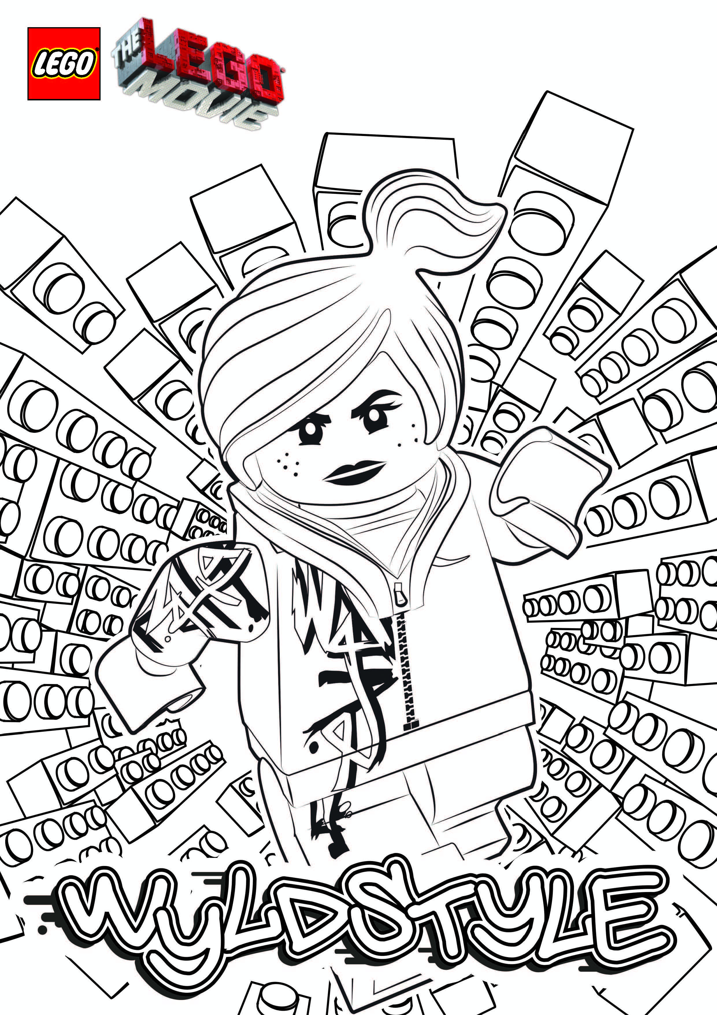 Lego Movie Printable Coloring Pages Coloring Home