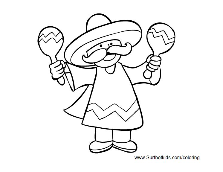 11 Places to Find Free Cinco de Mayo Coloring Pages