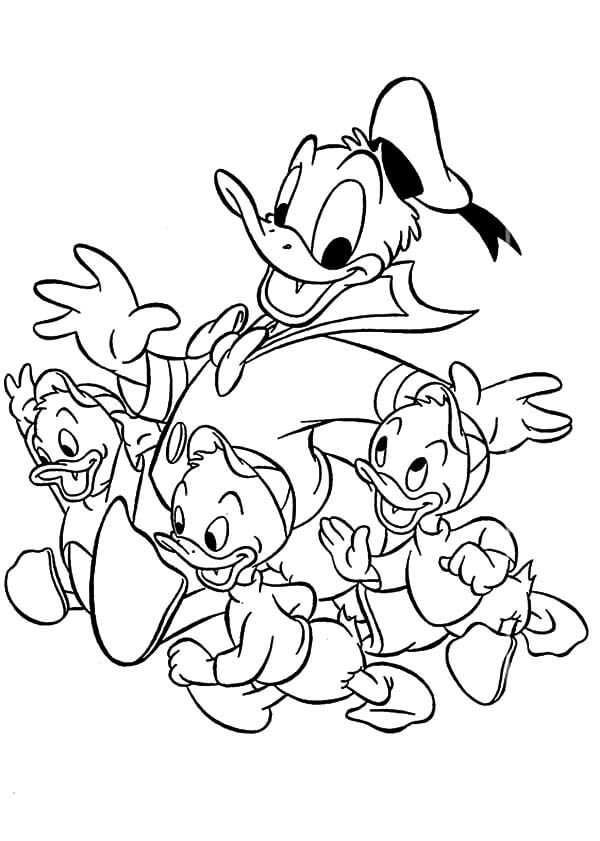DuckTales Coloring Pages - Coloring Home
