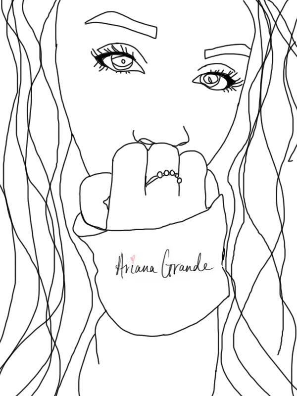 97 ideas victorious coloring pages on gerardduchemanncom. ariana grande  coloring page ariana - jeffersonclan