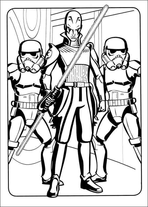 Star Wars Rebels Coloring pages 11 | Star wars coloring book, Star ...