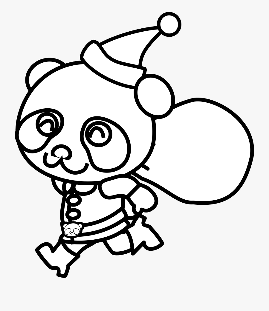 Cute Panda Coloring Pages , Free Transparent Clipart - ClipartKey