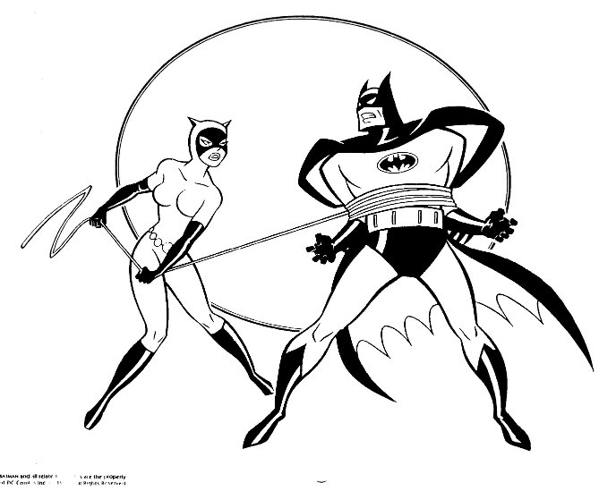 Catwoman #27 (Superheroes) – Printable coloring pages