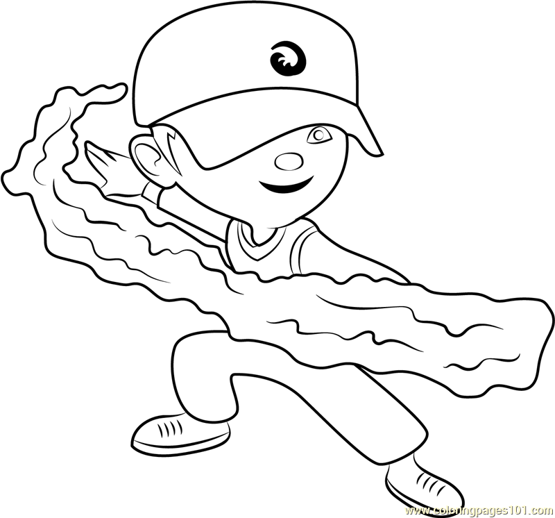 BoBoiBoy Water Coloring Page - Free BoBoiBoy Coloring Pages ...