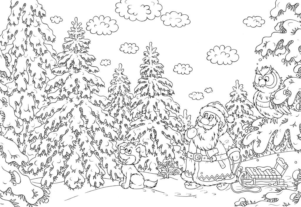 Coloring Pages: Photo Hard Christmas Coloring Pages Images ...