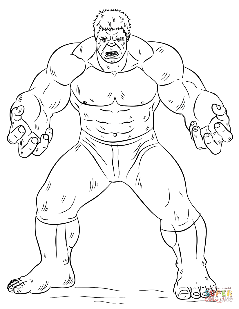 Hulk Coloring Pages Games Incredible Hulk Online Coloring Pages ...
