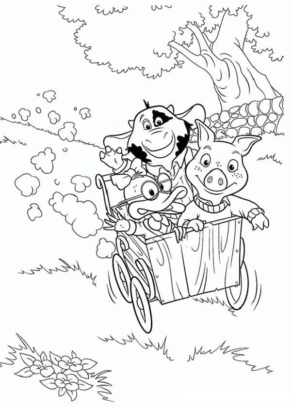Piggley Winks Little Sister Molly From Raloo Farm In Jakers! - Coloring ...