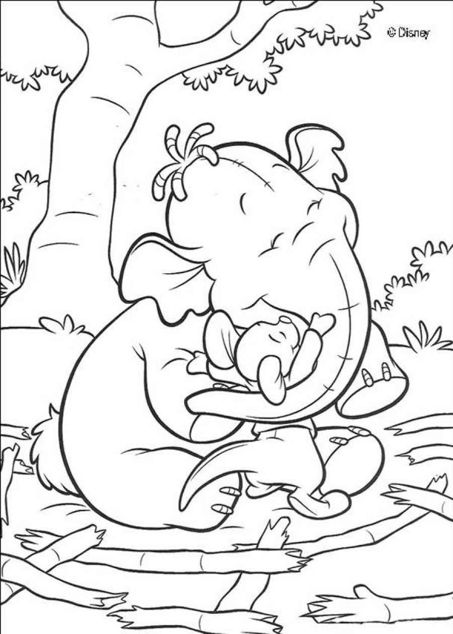 baby elephant coloring pictures - Coloring Pages For Toddlers