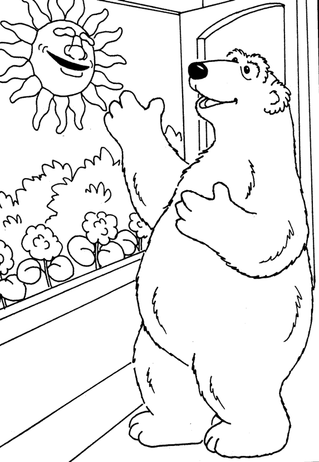 Coloring Pages (Bear In The Big Blue House) on ...