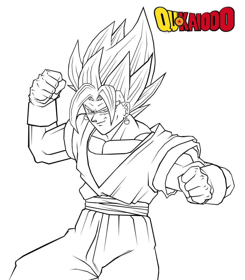 All Super Vegito Coloring Pages | tgkr.co