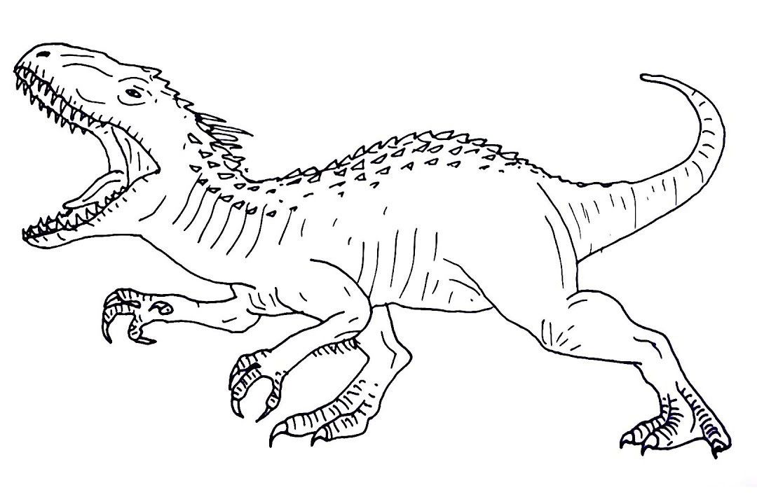 Download Jurassic World Coloring Pages - Coloring Home