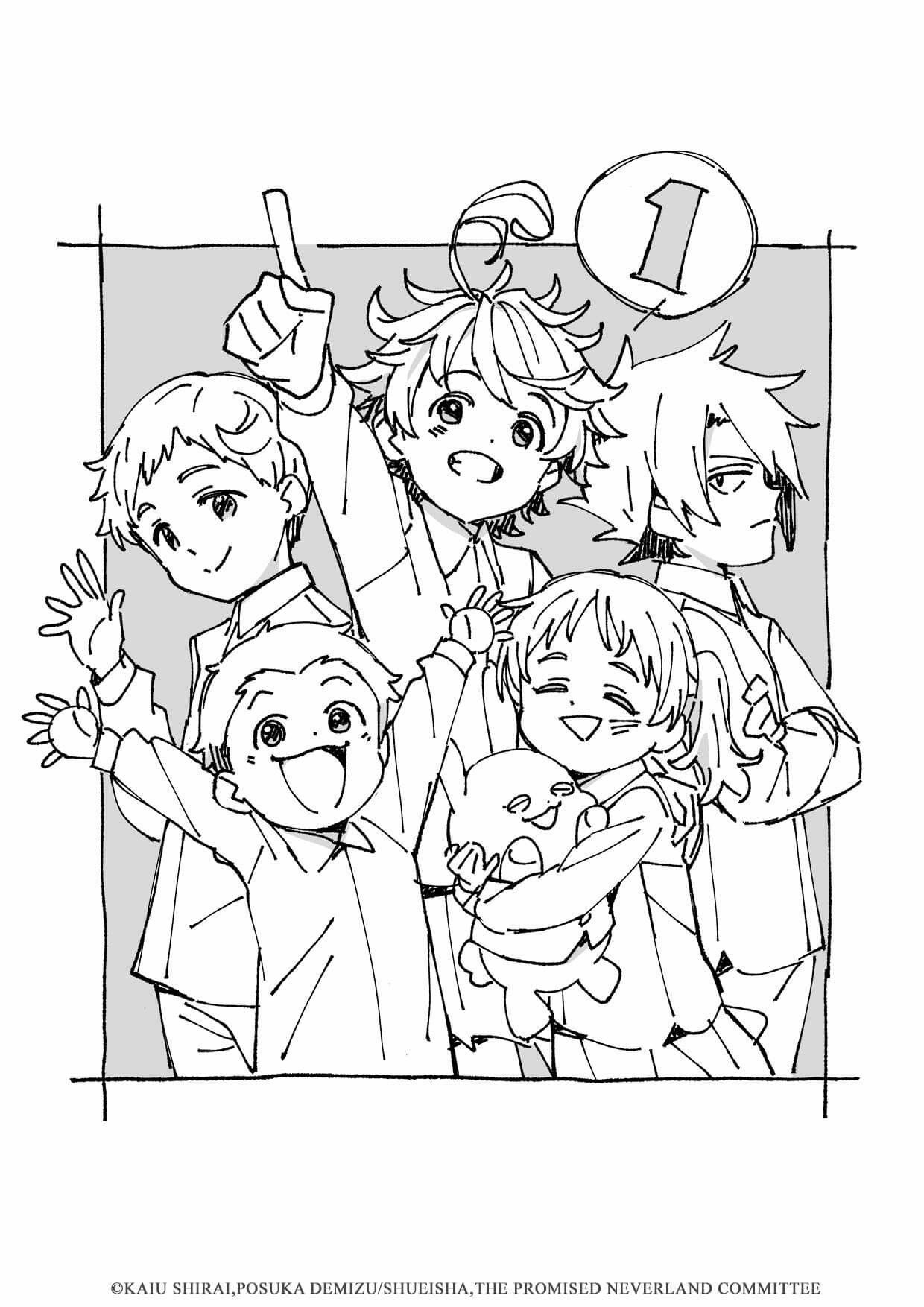 Pin by Pesui Capital on The Promised Neverland | Neverland, Neverland art,  Sketches