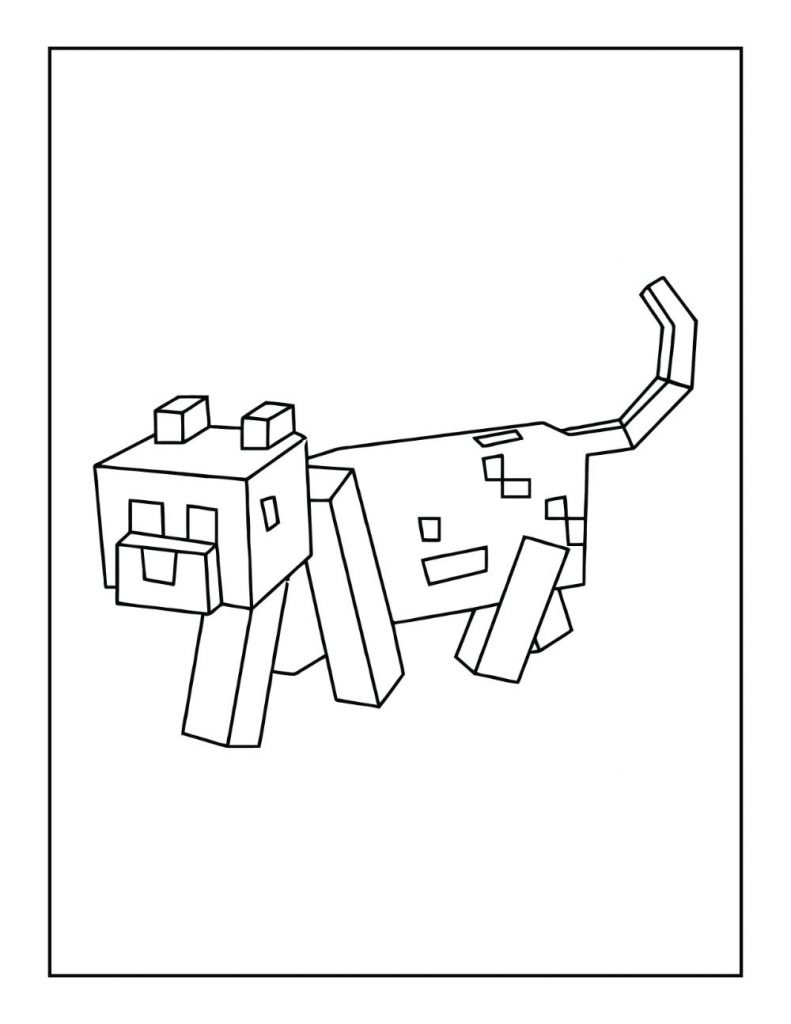 Free Minecraft Coloring Pages for Download (Printable PDF) - VerbNow
