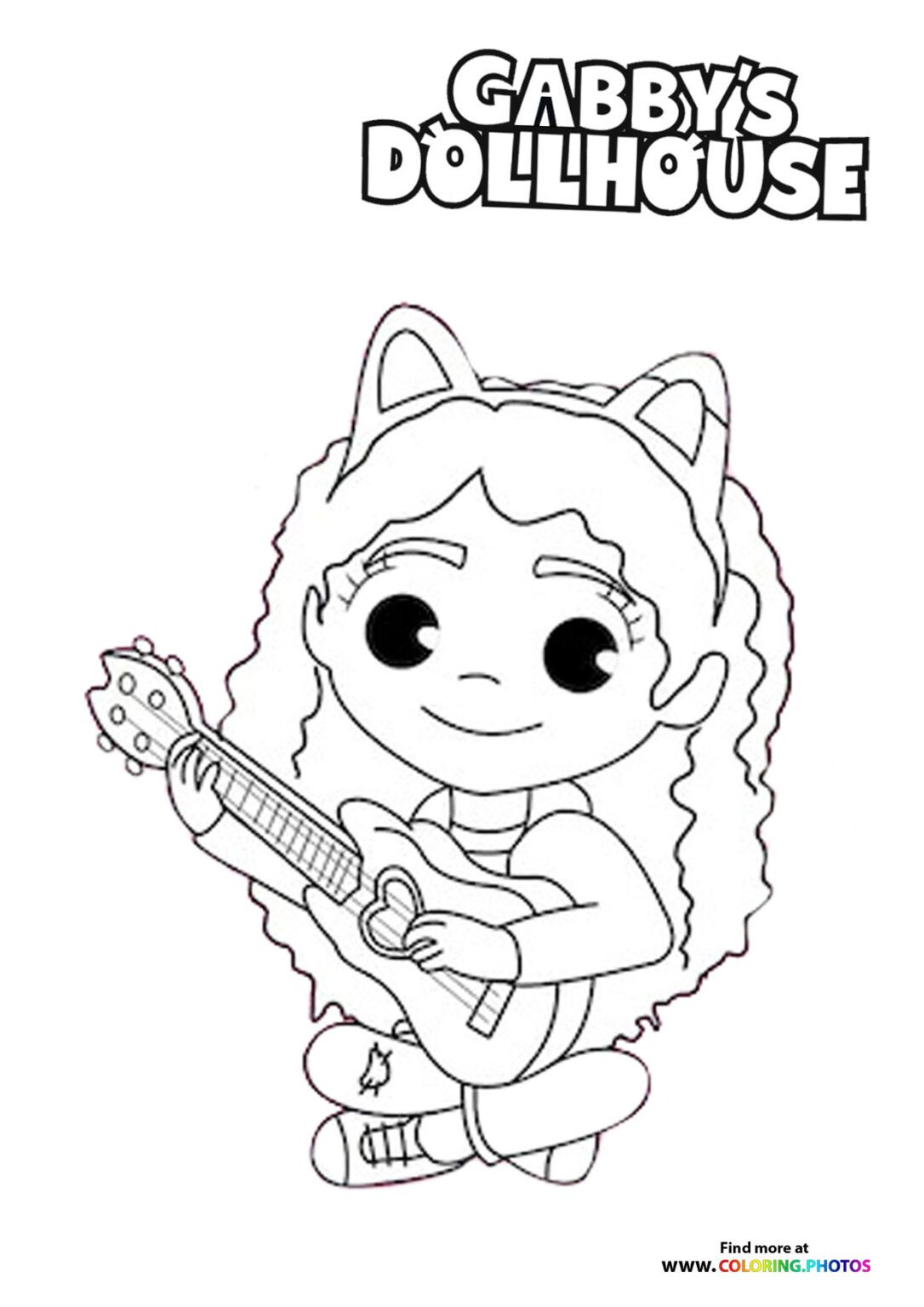 Gaby's Dollhouse coloring pages | Free ...